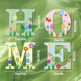 thumbnail image 1 of Coastal Themed "HOME" Wooden Wall Sign Set Beach Style Starfish & Shell Letters Decor for Living Room, Kitchen or Bedroom, 1 of 1