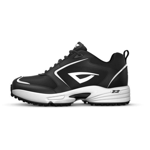 3N2 7845-01-90 Mofo Turf Trainer Shoe&44; Noir - 9