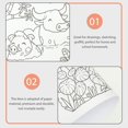 thumbnail image 4 of KEINXS Children‘s Coloring Scroll Poster Giant Decor Kids Drawing Paper Graffiti Pad for, 4 of 6