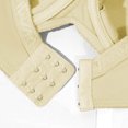 thumbnail image 4 of VEKDONE Woman's Embroidery Thin Style Ventilate Large Size Bra Steel Rim Yellow 48/110G, 4 of 4