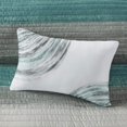 thumbnail image 3 of Madison Park Essentials Saben Complete Reversible Coverlet and Cotton Sheet Set, Queen, Aqua, 3 of 8