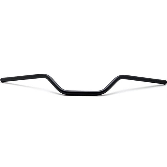 Krator Guidon de Moto 7/8 Pouces Barres Noires Style Euro Compatible avec Triumph Fridnesville America T100 SE
