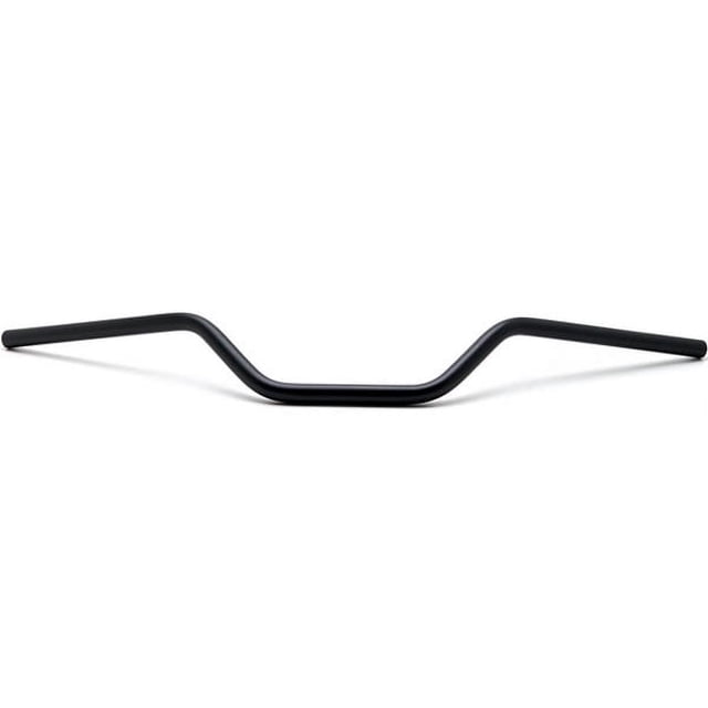 Krator Guidon de Moto 7/8 Pouces Barres Noires Style Euro Compatible avec Honda RC51 RVT 1000 RC 51