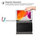 thumbnail image 3 of Étui Clavier pour iPad Mini 5e Génération Mini 4 7,9 Pouces Clavier Mignon à Touches Rondes Clavier Couleur Sans Fil Housse de Clavier BT Détachable avec Porte-Crayon pour Mini 5, 3 of 6