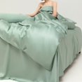 thumbnail image 4 of Sheets Queen Size Cool Silky Sheet Set For Queen Size Bed Soft Breathable Bedding Sheets Up To Deep Pockect, 4 of 9