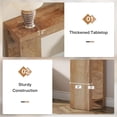 thumbnail image 5 of Tribesigns 70.9" Extra Long Console Table, Wood Sofa Table Behind Couch for Living Room, Light Oak, 5 of 5