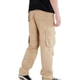 thumbnail image 3 of TopLLC Pantalon Cargo pour Homme en Ripstop, Pantalon Tactique Léger EDC de Randonnée et de Travail, Pantalon Cargo d'Extérieur avec Multiples Poches, 3 of 7