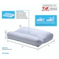 thumbnail image 1 of ObusForme Comfort Contour Pillow|Ergonomic Support for Side and Back Sleepers, 1 of 3