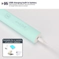thumbnail image 4 of Mistaha Electric Cleaning Kit Electric Calculus Remover Plaque Stain Remover for 4 Adjustable Modes Tooth Cleaner for Adult Kids, 4 of 8