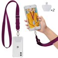 thumbnail image 1 of Phone Lanyard, Neck Strap and Wrist Tether Key Chain Holder Universal for Phone Case Anchor Fit All Smartphones, 1 of 1
