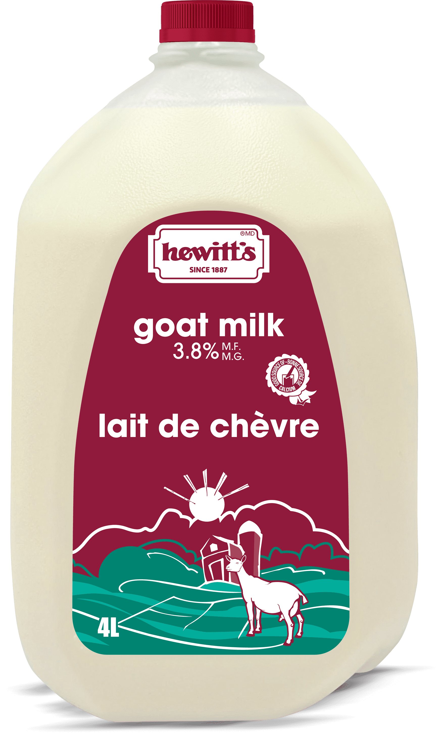 Hewitt’s 3.8% Whole Goat Milk