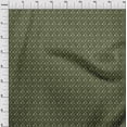 thumbnail image 4 of oneOone Cotton Poplin Dark Green Fabric Floral Sewing Craft Projects Fabric Prints By Yard 56 Inch Wide, 4 of 5