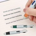 thumbnail image 3 of 15 Pcs Abs Ballpoint Pens 5 Colors Retractable Pen With 4 Refills Multi Color Pen With Key, 3 of 4