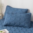 thumbnail image 1 of Pillow Protector Cover Set Breathable Soft Fabric Hypoallergenic Barrier for Bedding Comfort Home Hotel Use, 1 of 9