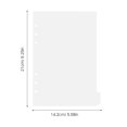 thumbnail image 3 of SHISUYAN 14Pcs Convenient Binder Dividers Daily Use Notebook Dividers Household Binder Tabs, 3 of 8