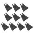 thumbnail image 2 of 10 Pcs 65mm Steel Universal Multiple Purposes Oscillating Saw Blade for Cutting Plastic Wood, 2 of 10