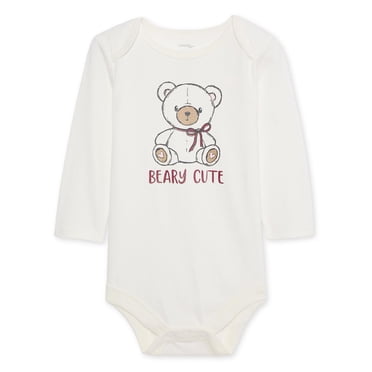 George Baby Girls' Long-Sleeve Bodysuit