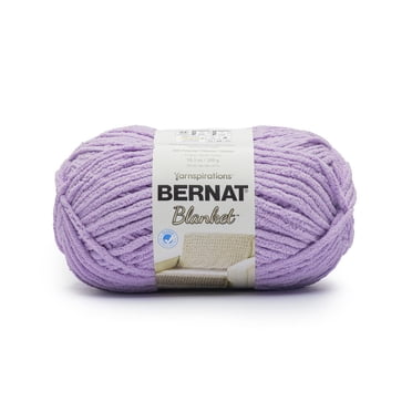Bernat® Blanket™ #6 Super Bulky Polyester Yarn, Floret 10.5oz/300g, 220 Yards