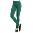 thumbnail image 1 of Leggings Pleine Longueur pour Femmes en Polyester Spandex, Sarcelle, 1 of 1