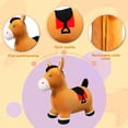thumbnail image 2 of HHHC Bouncy Horse Hopper Plush Inflatable Bouncing Animal Hopper with Pump Outdoor Indoor Ride On Hopping Toys Gift for Kids Toddler, 2 of 6