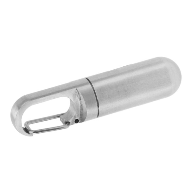 Keychain Tablet Holder Medicine Bottle Pillbox Portable Waterproof Warehouse Hanging Button Case