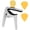 Silver, variant on Guitar Tuning Clip Guitar Capo Universal Metal Capo Multifunctional Turning Capo with Guitar Picks