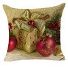 thumbnail image 4 of Christmas Throw Pillow Case Home Decorative Pillowcase Linen Cushion Cover for Couch Sofa Bed Type 9, 4 of 8