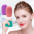 thumbnail image 3 of MesaSe Boc Ice Face Roller Safe Soft Convenient Comfortable Reusable Skin Caring Handheld Eye Puffiness Relief Ice Facial Silicone Mold Birt, 3 of 10