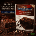 thumbnail image 2 of Ghirardelli Premium Brownie Mix Packets , Total 2.83 kg, 2 of 4