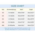 thumbnail image 3 of GPOECD Girls Short Sleeve Easter Cartoon Rabbit Romper Bodysuits Dress Headbands Set Short Sleeve Rompers for Light Blue-H,0-3 Months, 3 of 6