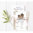 thumbnail image 2 of Inkdotpot Owl Bird Party Supplies Set Of 50 Baby ShowerPrediction Cards For Baby Shower Game, 2 of 5