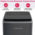 thumbnail image 3 of Frigidaire 26lbs. Countertop Bullet Ice Maker, Portable Ice Machine with Touch Controls, Grey, 3 of 14