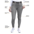 thumbnail image 3 of Adar Pro Pantalon de Jogging de Yoga Ultime pour Femmes, Noir, 4, 3 of 7