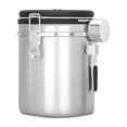 thumbnail image 2 of IBaodan Clearance sale Coffee Canister Airtight Stainless Steel Kitchen Food Storage Container With Date And Scoop For Grounds Coffee Beans Tea Flour Cereal Sugar(1.8L) Gifts, 2 of 8