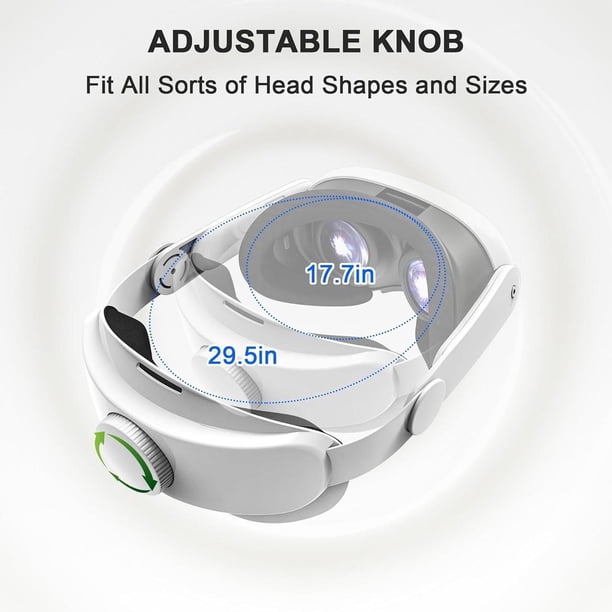 Head Strap for Meta Quest 3S / Quest 3 Adjustable Comfortable Head