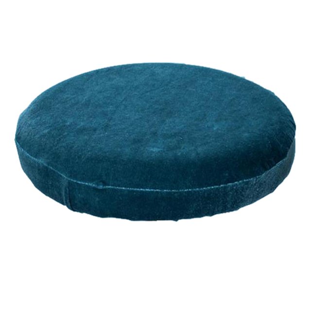 Abbracc Chair Seat Covers, Removable Washable Dining Room Chair Protector Seat Cushion Blue