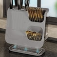 thumbnail image 4 of Kyursd Summer Home/Kitchen Organizers and Storage Special Offer！Multifunctional Chopsticks Tube Knife Organizer Box High Grade Kitchen Countertops Spoons Cutlery Draining Shelves Tool Racks, 4 of 6