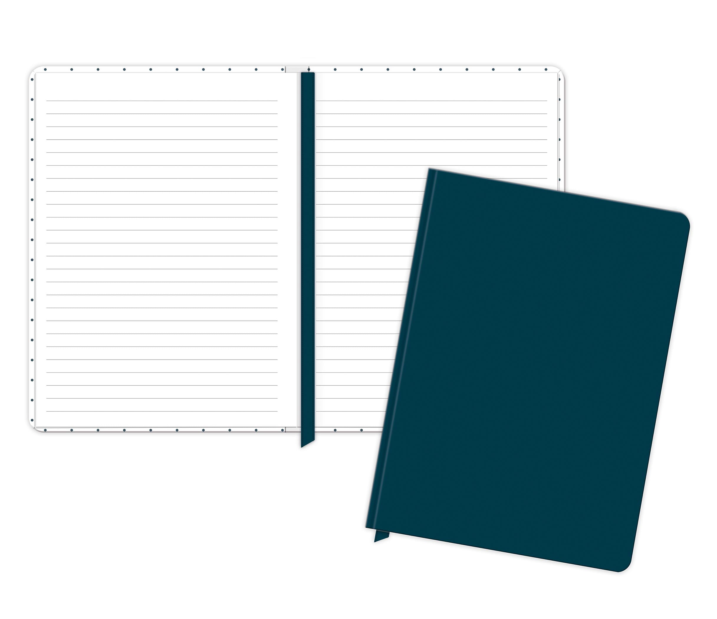 Hilroy Hardbound Journal, 6" x 8", 192 Pages, Assorted Colours