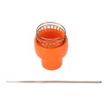 thumbnail image 3 of Wire Crochet Loom, Wire Crochet Tool Orange Multi Purpose Easy Operation Ergonomic  For DIY, 3 of 8