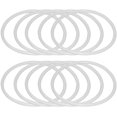 thumbnail image 1 of 20pcs Dreamcatcher Rings Plastic Rings Hoops Macrame Rings Hoops for DIY Craft Dream Catcher Supplies (13cm), 1 of 1