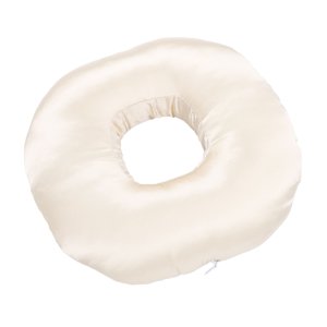 Oreiller d'oreille Donut, satin soyeux Oreil portable pour les couches latérales