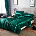 thumbnail image 4 of Nilvkv Washed Silk Ice Silk Conditioning Quilt Summer Cool Quilt Double Quilt Core Solid Color Summer Thin Quilt, 4 of 6