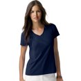 thumbnail image 1 of Hanes T-Shirt à Col en V Nano-TÂ® pour Femmes - S04V, 1 of 1