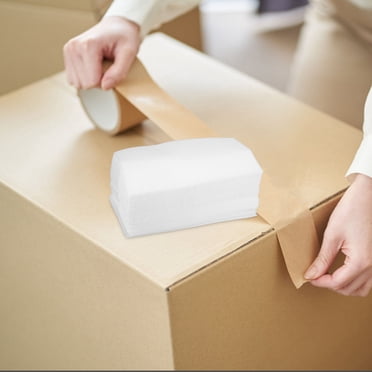 AURARMLET 200pcs Packing Boxes For Dishes White EPE Material Cushioning Shipping