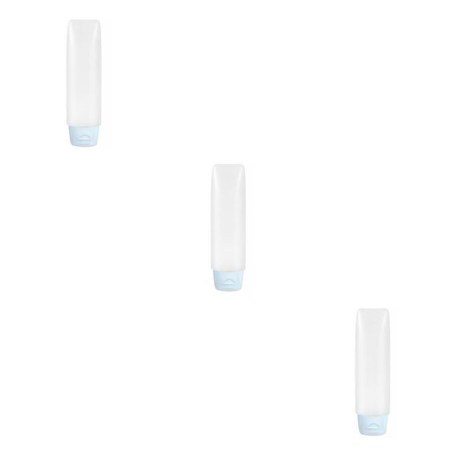 QualitChoice Travel Bottle Portable Shower Gel Dispensing Container Refillable Leakproof Dispenser Tube Household Organizer 50ML Blue 3Set