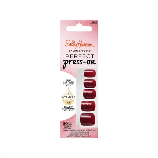 Salon Effects Perfect Press-On Nails, Non-Damaging Manicure, Easy to Apply