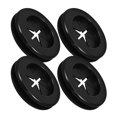 thumbnail image 3 of Illet de Bureau Flexible pour Protection de Câble avec Design Double Face Caoutchouc Noir 4 Pcs Étanche et Résistant au Feu, 3 of 9