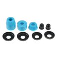 thumbnail image 3 of Skateboard Rebuild Kit Bushings Washers Pivot riding nice Cups for 2 Trucks 3.25in Blue, 3 of 9