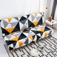 thumbnail image 3 of Housse de Futon Imprimée Protecteur de Meuble en Polyester Polyester Extensible Élastique Sofa style Simple, 3 of 8