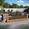 thumbnail image 4 of Modway Tahoe Outdoor Sofa Patio Furniture, 4 of 12